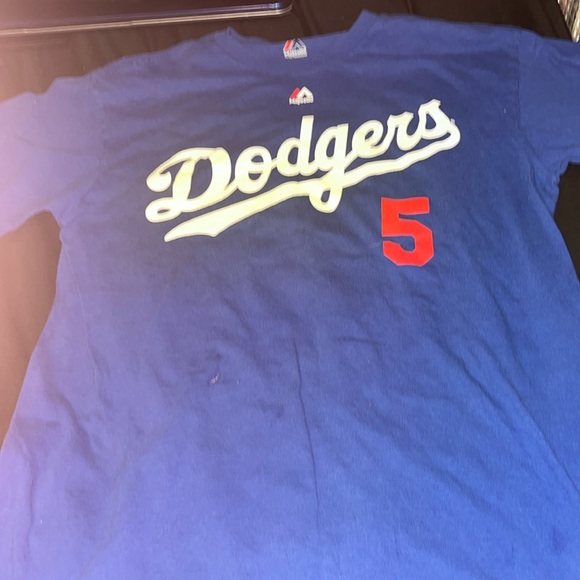 Majestic Other - Los Angeles Dodgers Corey Seager T Shirt